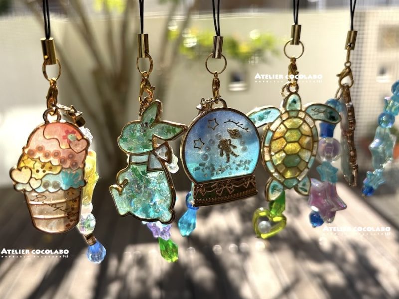 アトリエココラボ/レジン生徒作品