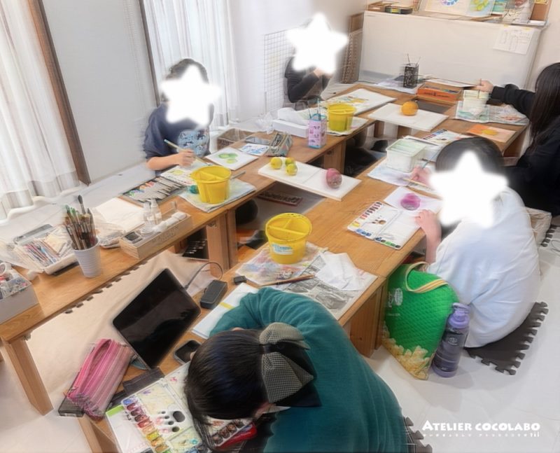 絵画教室アトリエココラボ美術クラス