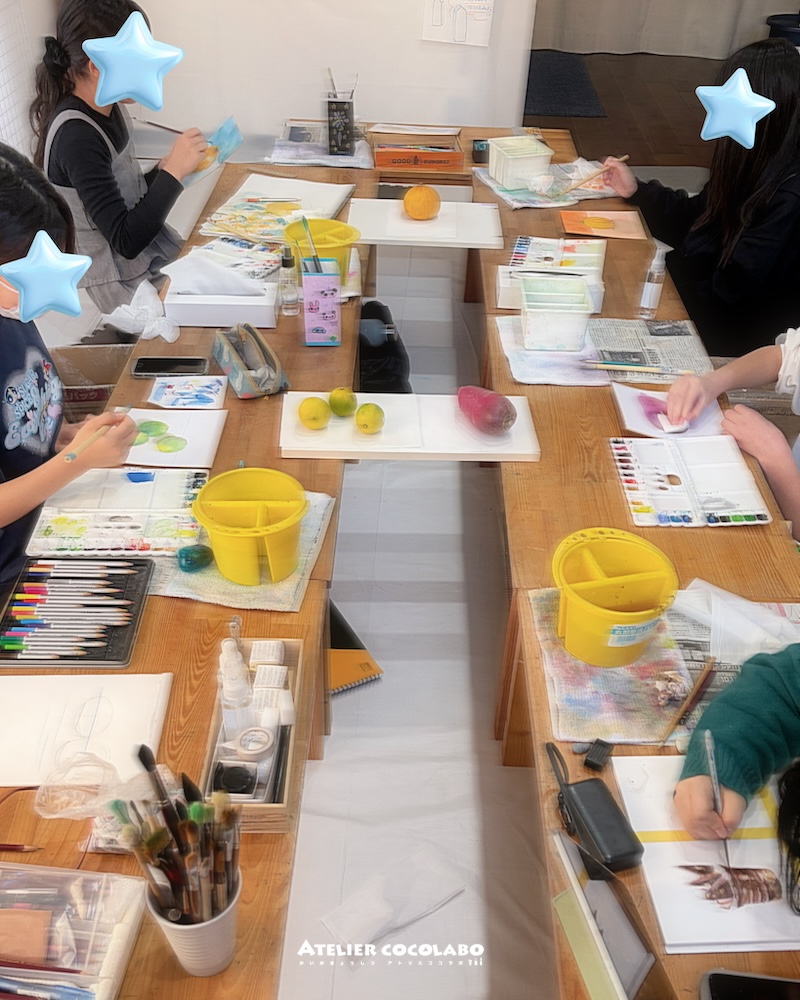 絵画教室アトリエココラボ美術クラス